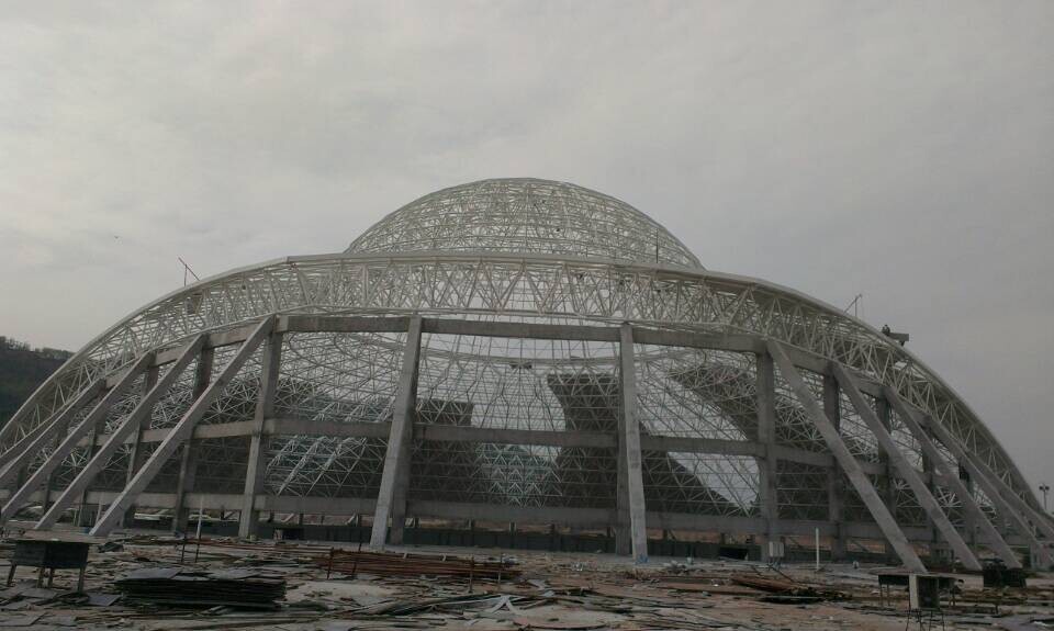 南宫体育场馆网架工程