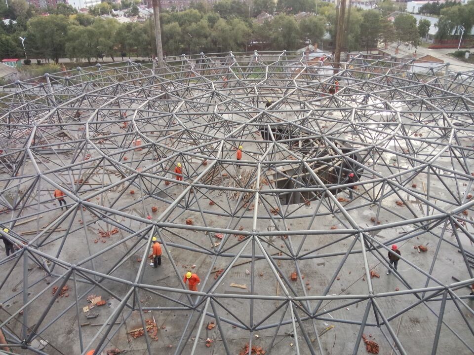 南宫全民健身中心网架