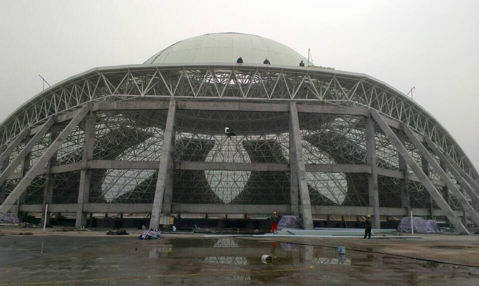 南宫温泉馆网架工程