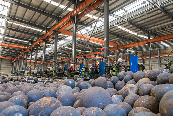 南宫网架配件车间