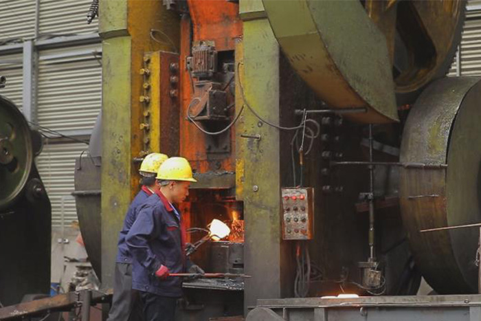 南宫网架配件车间